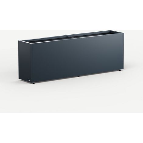 FIORIERA "PLANTER 30" IN METALLO 150X30X50CM ANTRACITE (1/5)