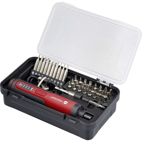TOOLCRAFT TO-9616470 Akku-Stabschrauber 3.6 V 1500 mAh Li-Ion inkl. Koffer (1/5)