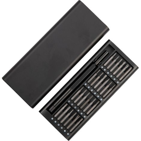 24-in-1 Magnetschraubendreher-Set, multifunktionales Schraubendreher-Bit-Sortiment aus legiertem Stahl für die Reparatur von Elektronikgeräten (1/5)