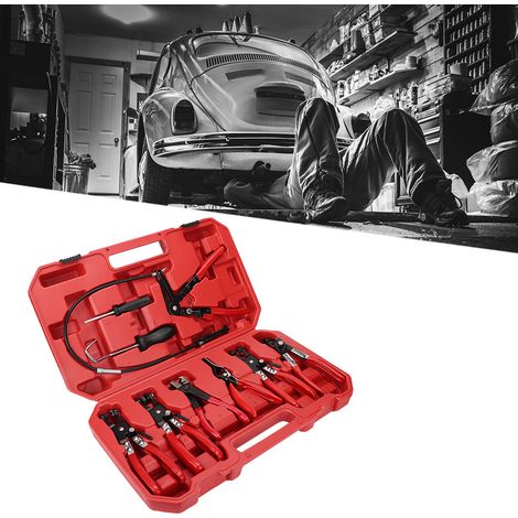 17-teiliges Set kleiner Werkzeuge zum Aus- und Einbau von Lagern aus Aluminiumlegierung, Set zum Ein- und Ausbau kleiner Lager, für die Demontage, Wartung und Reparatur von Kraftfahrzeugen. (1/5)