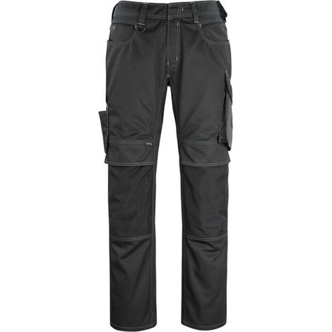 [GEBRAUCHT] B-Ware Mascot Arbeitshose Größe 82C45 schwarz/dunkelanthrazit mit TENCEL und CORDURA (1/2)
