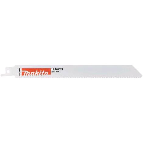 Makita P-47008 Lama Sega Diritta 200x0,9mm • 10TPI • BiM • Metallo • 5pz