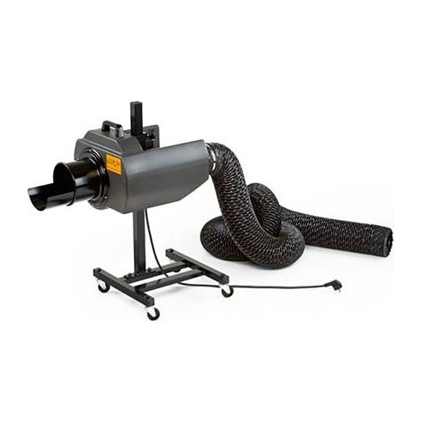 Aspiratore Portatile Jumbozeca Con Carrello E 6mt Di Tubo Zeca 673