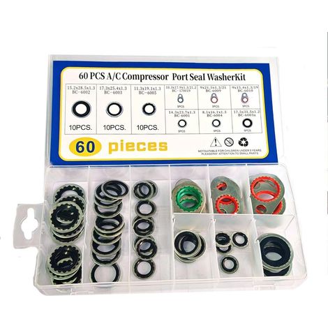 Lot de 60 joints AC pour compresseur Buick V5 GL8 60 pièces (1/4)