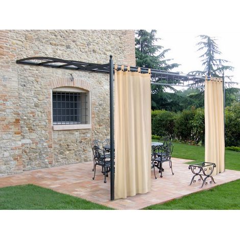 1PZ TENDA GAZEBO CON BRETELLE CON BOTTONI cm. 160x270