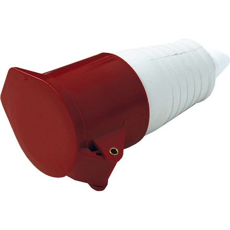PRESA IEC 16A 3 POLI CON TERRA E NEUTRO 380V IP44