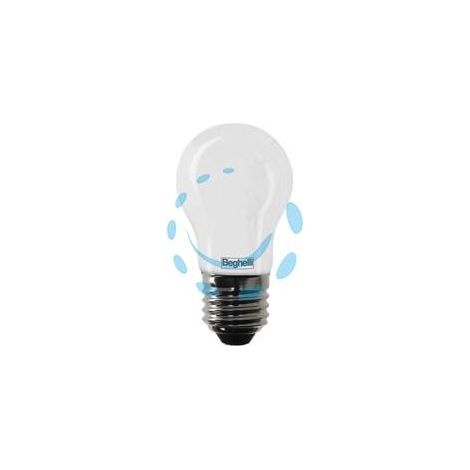LAMPADA LED SFERA TUTTOVETRO E27 - 6w - 4000°K naturale - 600 lm - 45x73h
