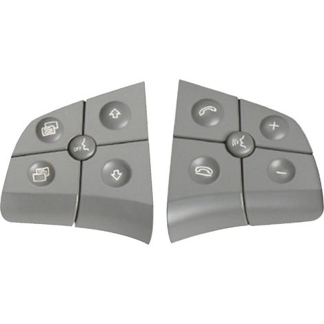 Boutons de Commande au Volant de Remplacement pour Mercedes Benz W164 W245 W251 Classe ML GL B R
