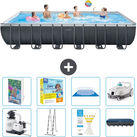 Ultra XTR Pool Rechteckig - 732x366x132 cm - 9-teilig S544