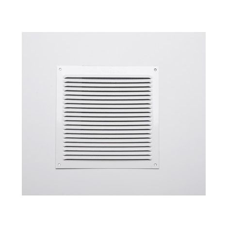 REJILLA SIN BORDE LACADO BLANCO 0,6 17 X 17 CM - 001397
