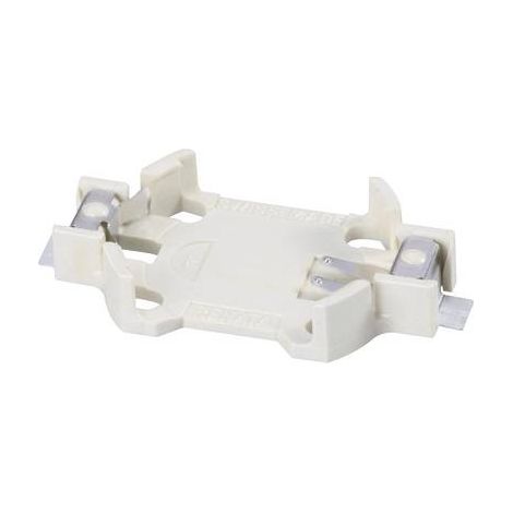 Support de pile bouton CR 2032 Renata 701116 horizontal, montage en surface CMS (1/2)