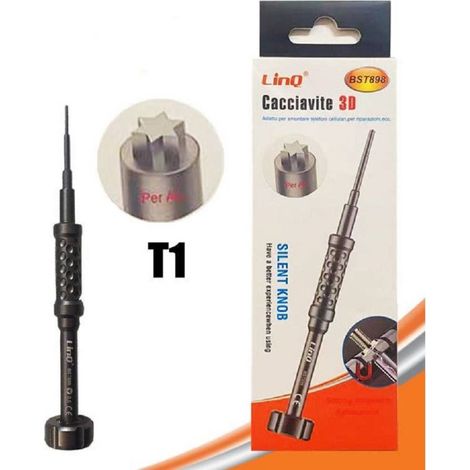 Tournevis Professionnel Torx 3d T1 Réparation De Téléphone Portable Bst898-t1