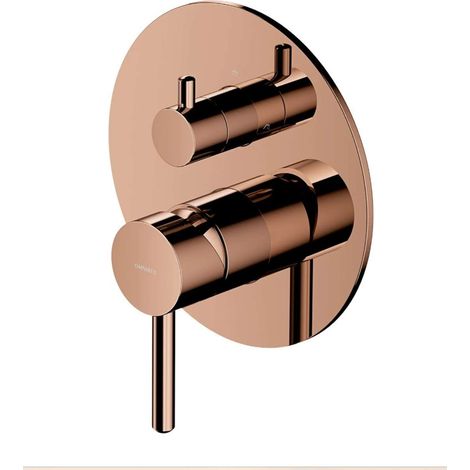 OMNIRES Y - Rubinetto da incasso, per 2 utenze, in rame Y1247ROCP (1/2)