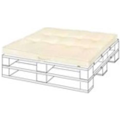Cojin palett FABOTEX Living palett 120x80x10 crudo 990148