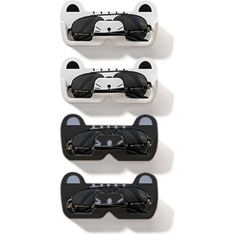 4PCS Rangement Lunette de Soleil,Porte Lunettes,Boite a Lunette Mural,Porte Lunettes Suspendre Décoration D'intérieur Porte Lunettes Maison,Chambre,Salon (1/5)