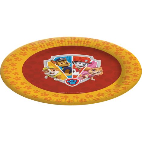 Pappteller Paw Patrol bunt Ø 23 cm 8 Stück Einwegteller