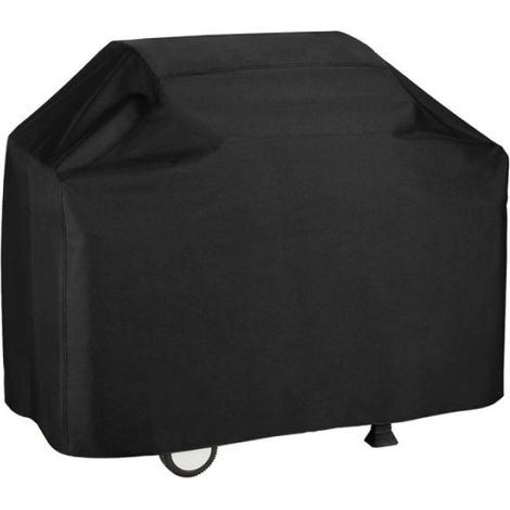 Bâche de protection - Barbecue - 147 x 61 x 122 cm - Imperméable Anti UV - Polyester 210D Oxford PVC - Noir - 1 pièce (1/5)