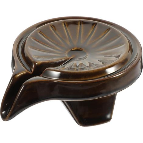 Alipis Support de Vidange pour Vaisselle en Céramique pour Salle de Bain Et Cuisine Support Mural Unique (1/4)
