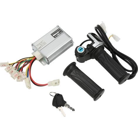 36V 1000W Drehzahlregler für Bürstenmotoren, mit arretierbarer Batterieanzeige und Drehgasgriff, geeignet für Mini-Motorräder (1/5)