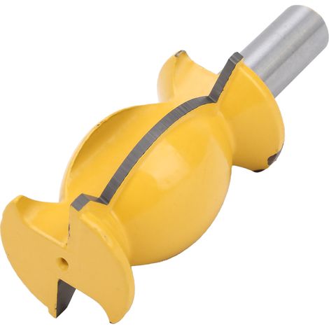 Fraise à défoncer à queue de 1/2 pouce, outils de coupe du bois en alliage et acier au carbone, fournitures pour le travail du bois (1/5)