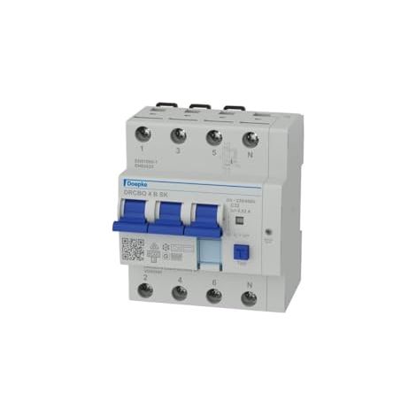 DOEPKE DRCBO 4 C32/0,03/3N-B FI/LS-KOMBINATION, 32A, 3-POLIG, C-CHARAKTERISTIK, TYP B (09948127)