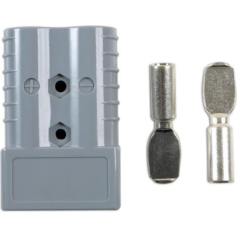 Connecteur anderson 350 a gris bipole