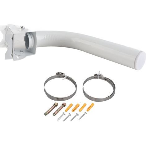 Poteau de montage d\'antenne , support de poteau d\'antenne réglable pour station météo (1/5)