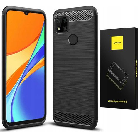 Custodia protettiva in fibra di carbonio per Redmi 9C/10A (1/5)