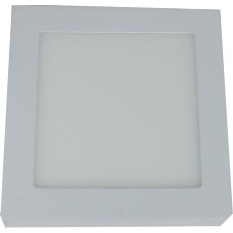 Jandei - Downlight led 6W 4200ºK cuadrado superficie blanco Plafon LED