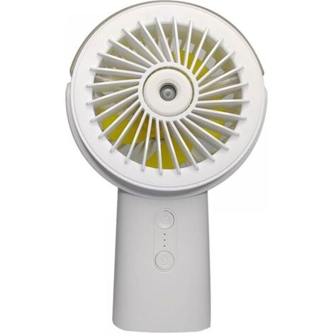2 in 1 Mini Portable Fan Rechargeable 4000mAh Quiet with 3 Speeds Mist Maker, 90° Foldable Design Spray Fan for Office, Outdoor, Travel Flash Sale (1/5)