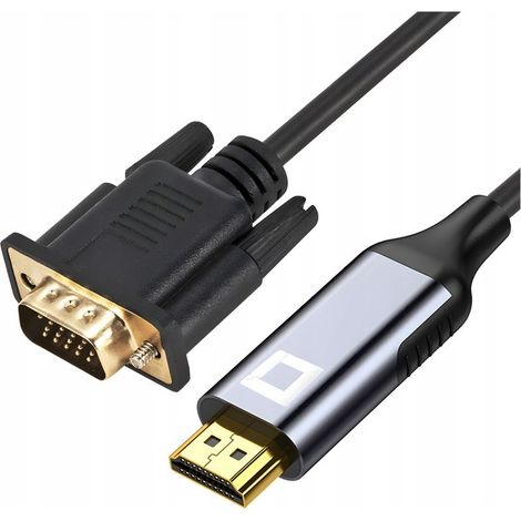 Adaptateur de câble CO2 HDMI vers VGA Full HD 1080p 60 Hz 3 m (1/5)