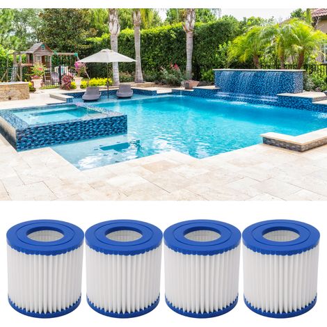 Cartouche filtrante SPA Φ107Φ52H95, adaptée aux piscines et au Bestway VII. (1/5)
