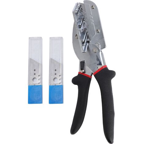 [JAMAIS UTILISÉ]Cisaille à onglets à lame SK5 incisive, cisaille multi-angles pour goulottes en bois tendre et PVC (1/5)