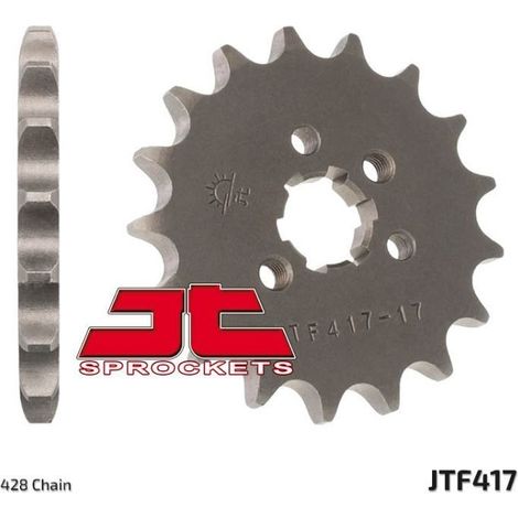 Pignone anteriore JT F417-13, 13 denti, misura 428 (1/2)