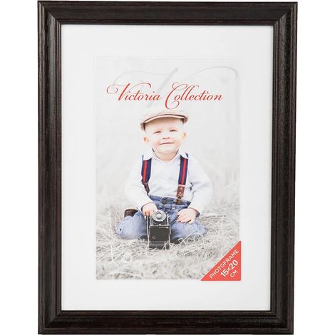 Victoria Collection Cadre Photo Noir 15x20 cm