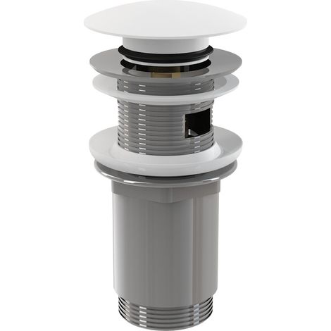 Scarico lavabo Push-Open da 5/4' con troppopieno (A392B)