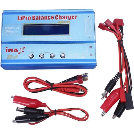 B6 LCD Digital-Balancer-Ladegerät für RC LiPo/NiMH-Akkus (1/5)