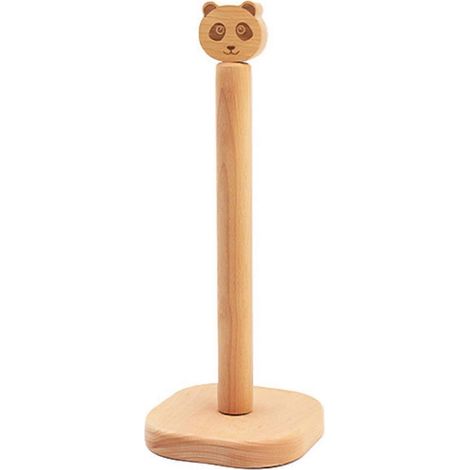 Porte-rouleaux de cuisine en bois à motifs de dessins animés (1/4)