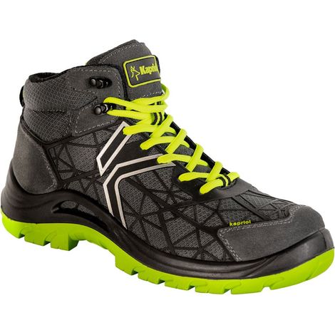 scarpe antinfortunistiche alte kapriol "spider" verde tg 43
