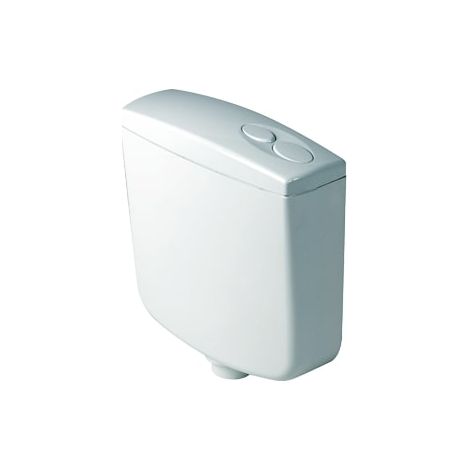 Cassetta di scarico a zaino Ecobox in abs bianca di Its Todini