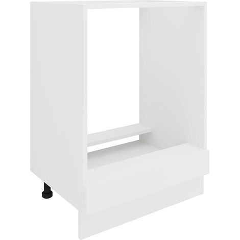 VCM Esilo - Armadio per forno, larghezza 60 cm, colore: Bianco (1/2)