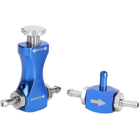 Fahrzeugmodifikation: Turbolader-Druckregelventil, Turbo-Tuning-Steuerventil, Handbuch, blauer Turbolader-Druckregler (1/5)