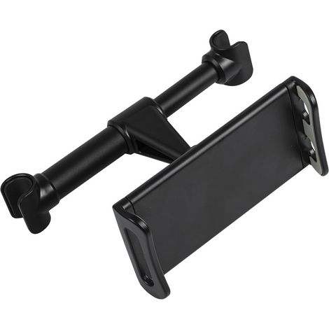 Support de tablette de voiture, support de tablette universel - support d'appui-tête de voiture, smartphone et tablette, noir