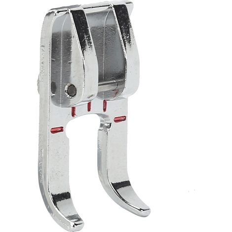 Pied presseur à broder pour machine à coudre, parfait pour les patchs et les travaux de couture délicats. (1/5)
