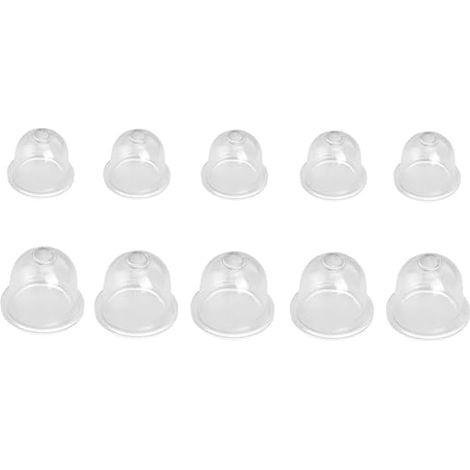 de pompe d'ampoules d'amorçage 2 tailles pour Ryobi Craftsman Homelite Zama 0057003 0057004 Remplacement pour Echo  12538108660 (2 tailles mélangées/10 pièces au total)