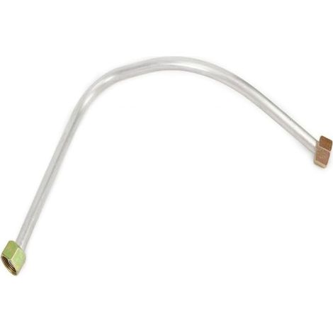 Tube Échappement Aluminium - Filetage Femelle G3/8 - Pour Compresseur Air - Longueur 435 mm - Diamètre Extérieur 10 mm - 1 Pièce (1/5)