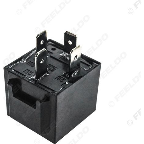 12V 60A automotive relay, large four-pin relay, normally open and normally closed 4-pin reversing relay. (1/5)