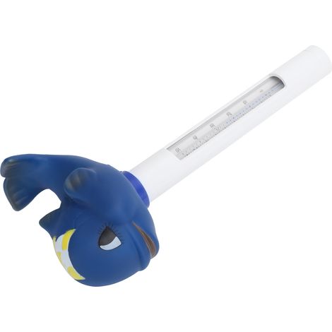 Thermomètre Flottant en Forme d'Animal pour Piscine, Spa et Sauna - Accessoire Bleu Ludique