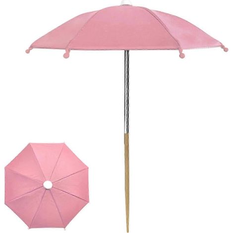 Ce parasol de jardin compact est idéal pour les plantes de balcon. Il offre ombre et protection contre la pluie, possède une structure en acier robuste, mesure 27 x 35 cm et est disponible en 11 coule (1/5)