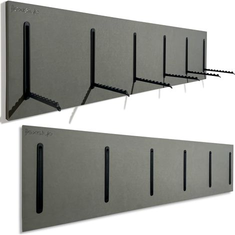 Percha gris de 25x100cm para chaquetas (1/5)